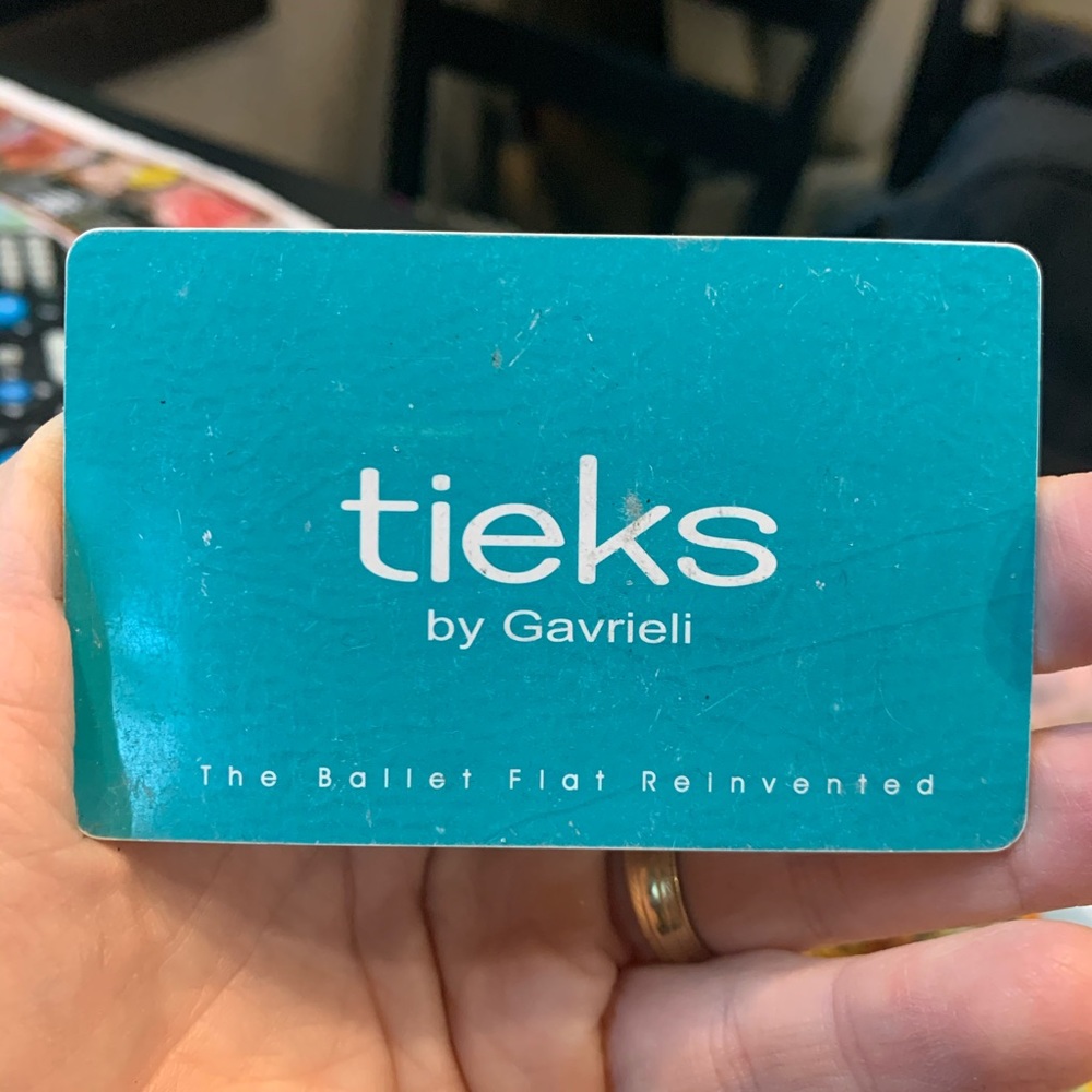 Tieks Ballet Shoe gift card